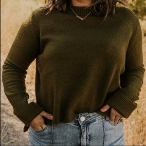 Roolee Errianne Cropped Knit Sweater, sz M